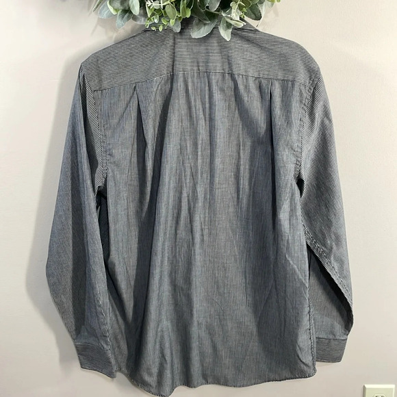 NWOT Croft & Barrow Broadcloth Classic Fit Point Collar Dress Shirt 15.5 34-35 - Picture 2 of 15